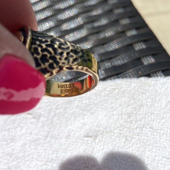 Men’s ESPO ring size 11.5 gold filled - Picture 12 of 12